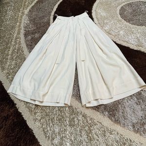Brand new women’s designer wool wide leg pants for sale!
